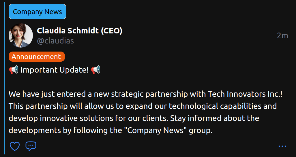 For Employees Screenshot